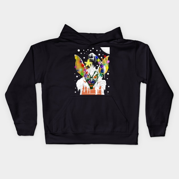 Gremlins Christmas Kids Hoodie by DougSQ